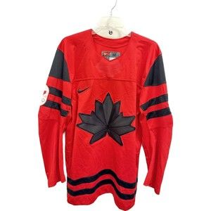 Canada Ice Hockey Mens Olympics Blank Jersey Medium Nike ￼
